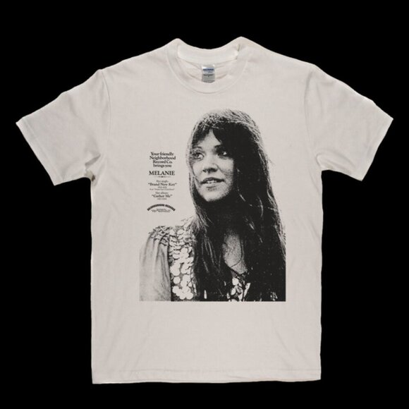 Travon A Other - Melanie Poster Folk Rock Music Graphic Unisex T-Shirt